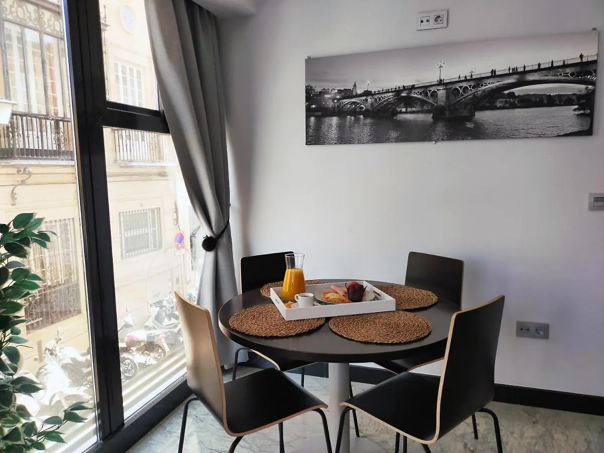 아파트 Bohemian & Suites Panoramic -Parking 세비야